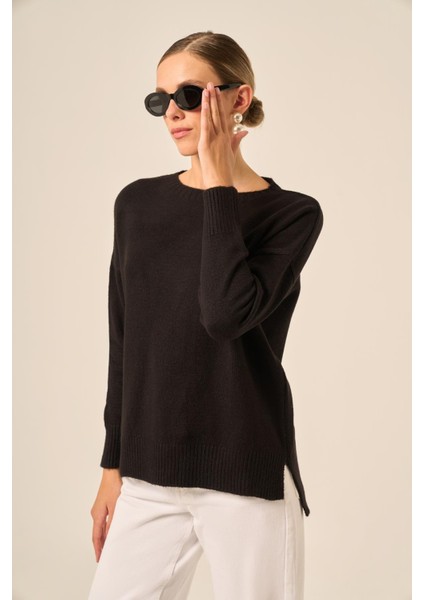 Kadın Şardon Kazak Siyah 25215 indirimleri