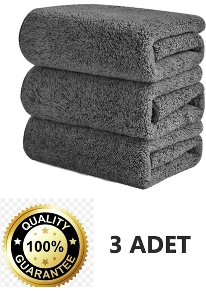 3 Adet Mikrofiber Leke Bırakmaz Araç Yıkama Kurulama Oto Cam Temizlik Havlu Gsm 40X40CM