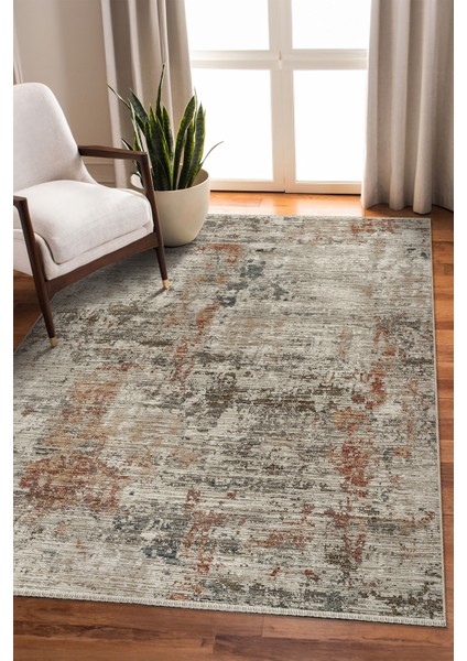 Flora FL003 Çok Renkli Hav Toz Vermez Salon Mutfak Koridor Oturma Odası Yolluk Halı Makine Halısı