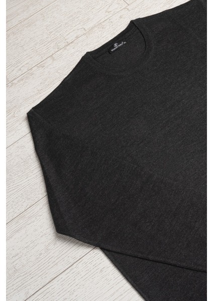 Bisiklet Yaka Battal (Büyük Boy) Yünlü Triko Kazak fırsatları