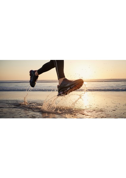 GR0422 Hakiki Deri Segmentli Darbe Emici Kırmızı Eva Taban Spor Koşu Fitness Ayakkabısı fiyatları