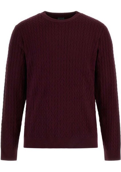 Erkek Ivan Triko Kazak - Bordo