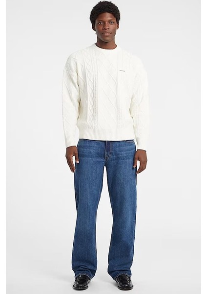 Erkek Gj Yün Karışımlı Triko - Beyaz fırsatları