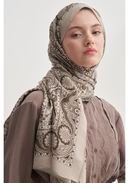 Ravena Kum Beji Nilla Pamuklu Şal