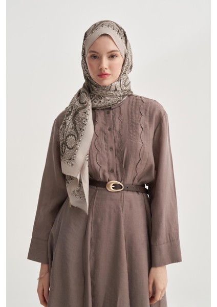 Ravena Kum Beji Nilla Pamuklu Şal modelleri