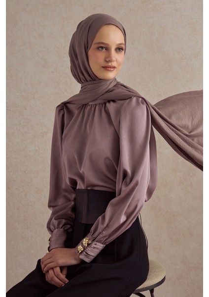 Organik Crash Şal Mürdüm Eriği fiyatları