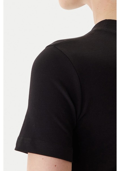 Kadın Vestiti Aplike Armalı Elbise - Siyah indirimleri