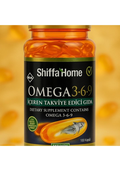 Omega 3-6-9 Softjel (100 Adet)