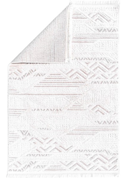 Levini Dokuma Halı| Makinede Yıkanabilir | Modern Halı | Salon, Yatak Odası Halısı | Bej | LVN01 modelleri