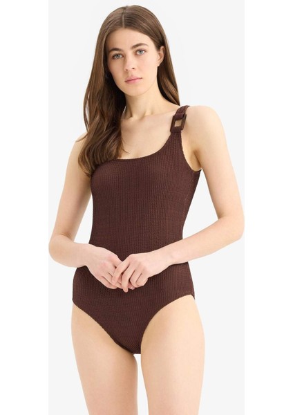 Regular Fit Bürümcük Mayo-Fall In Love T8005AZ25SM fırsatları