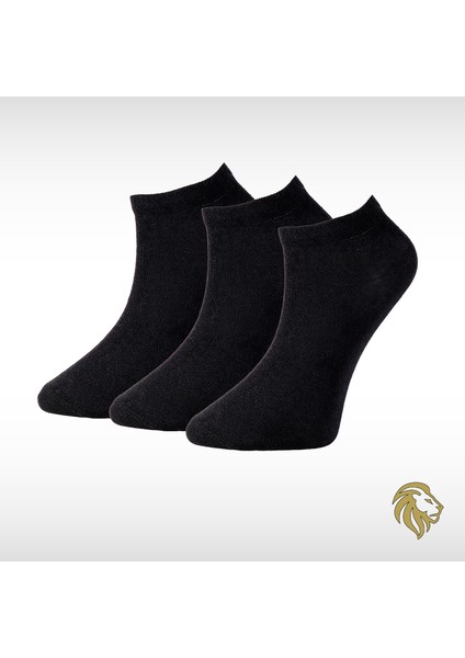 Erkek 3'lü Penye Patik Çorap Kısa Premium F3180GXNS