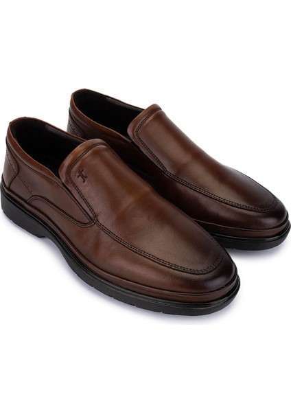 Erkek Hakiki Deri Kahverengi Casual Ayakkabı 298 3247-56603 Erk Ayk SK25-26 Fındık Atlas fiyatları