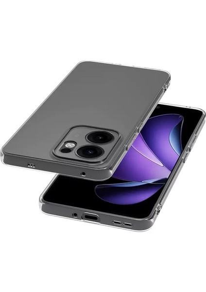 Reno 13F 5g Kılıf Mrsa Süper Silikon Kapak - Şeffaf indirimleri