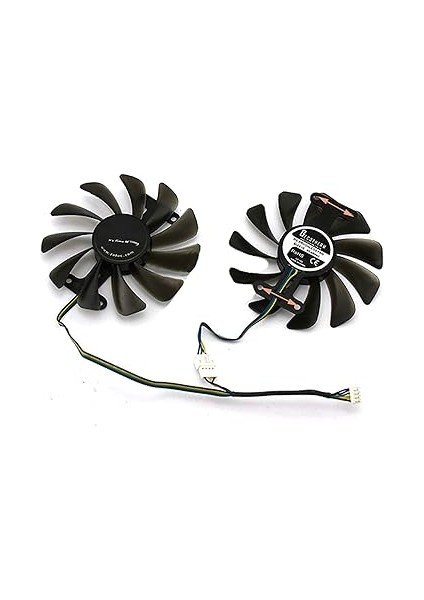 Geforce Gtx 1080 1070 Amp Sürümü Aksesuarları Için Evrensel Gpu Soğutma Fanı Grafik Kartı Soğutucu Çap 95 mm indirimleri