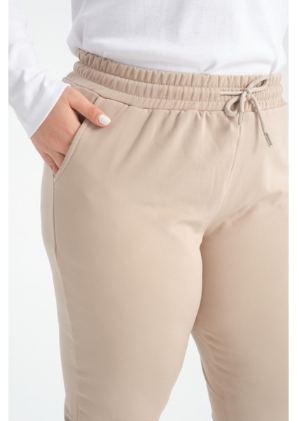 Curve Kışlık Jogger Cepli Dalgıç Kumaş Şardonlu Polar Eşofman Altı fiyatları