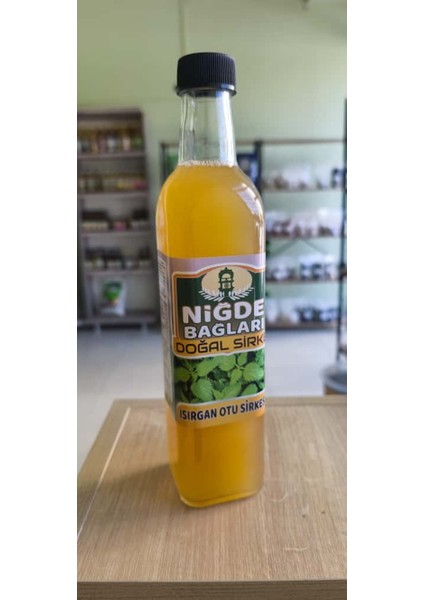Isırgan Otu Sirkesi Doğal Katkısız Fermantasyon 500ML
