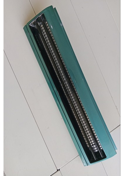 Tofaş Logosuz Panjur El Yapımı Çift Çıtalı 468 Turkuaz Boyalı