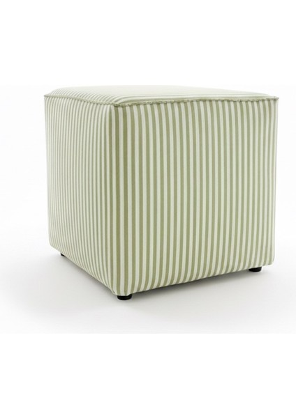 Gigi, %100 Pamuk Kumas Puf/yan Sehpa