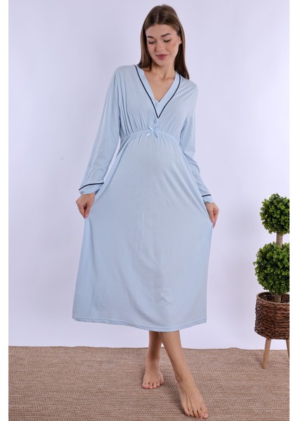 Mavi Hamile Lohusa Gecelik indirimleri