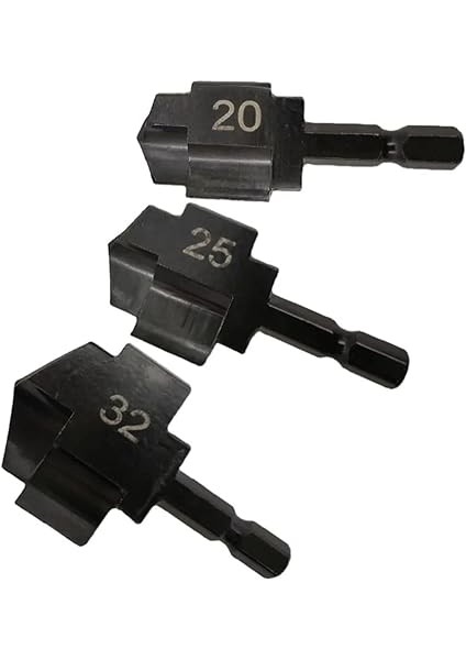 3 Adet Ppr Kaldırma Kademeli Matkap Ucu Su Borusu Bağlantı Aracı 20/25/32 Tesisatçı Su Borusu Zımba Matkap Ucu fiyatları