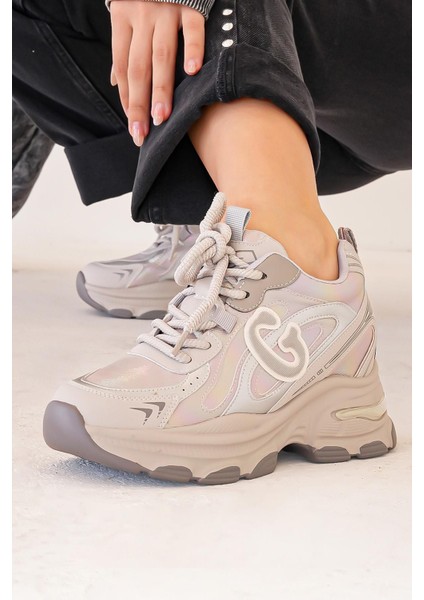 Jesicca Guja Ithal Özel Seri Kadın Spor Ayakkabı Gri fiyatları