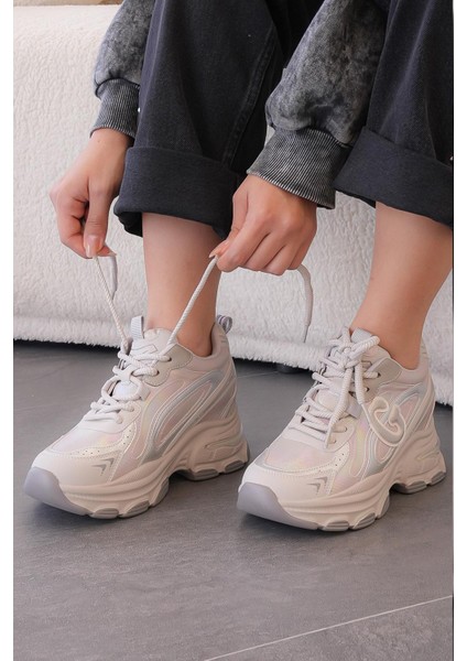 Jesicca Guja Ithal Özel Seri Kadın Spor Ayakkabı Gri modelleri