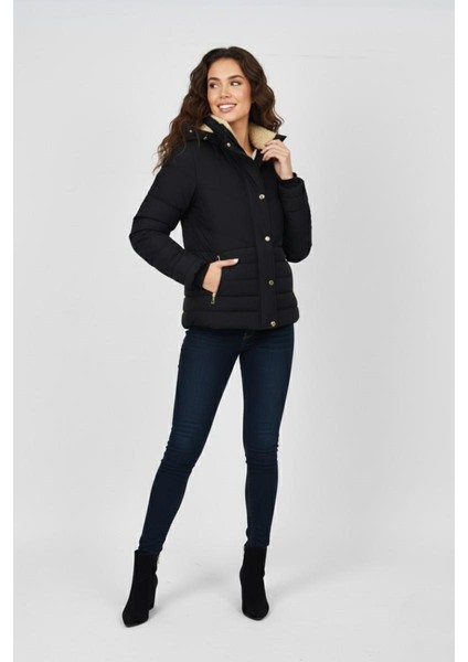 Kadın Spor Içi Peluş Mont M5309 BGL-ST04914 modelleri