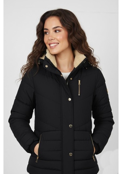 Kadın Spor Içi Peluş Mont M5309 BGL-ST04914 fırsatları