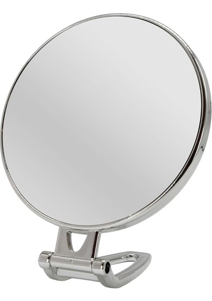 Mark Beauty Serisi 3x Büyüteçli Çift Taraflı Ayarlanabilir Eğimli Masa Üstü Makyaj Aynası 16X16 cm Yuvarlak modelleri