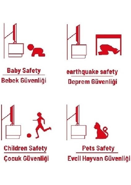 Ss-01 Tv Güvenlik Kemeri indirimleri