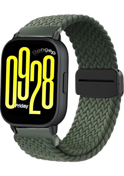 Örgü Loop Kumaş Kordon ile Uyumlu 5 / 5 Lite/ 2/2PRO/S3/S1/S1PRO/S1 Için Manyetik Tokalı Terlemeye Karşı Elastik Kumaş Kayış