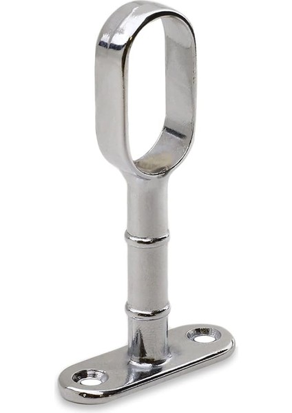 Flanşı Açık Ağız Oval Dolap Elbise Askı Aparatı Boru Tutucu (2 Adet) fırsatları