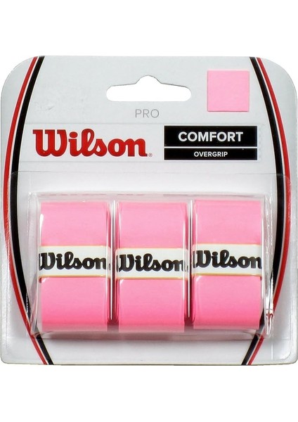 Pro Overgrip Comfort - 3'lü Paket (Pembe)