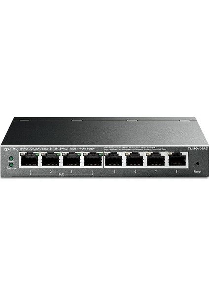 TL-SG108PE, 8 Port Gigabit / 4 Port Poe Smart Switch