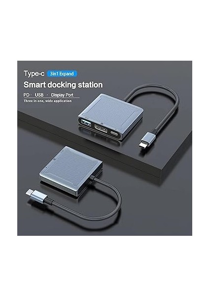 Dp-01 Type-C To Displayport Multifunction 8k 60Hz Çevirici Dönüüştürücü Aktarıcı Adaptör modelleri