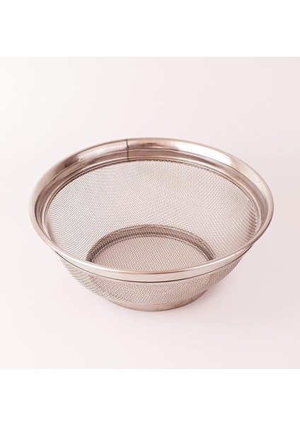 Paslanmaz Çelik Kulpsuz Süzgeç 26CM, Paslanmaz Pirinç Süzgeci, Paslamaz Çelik Mutfak Süzgeci fırsatları