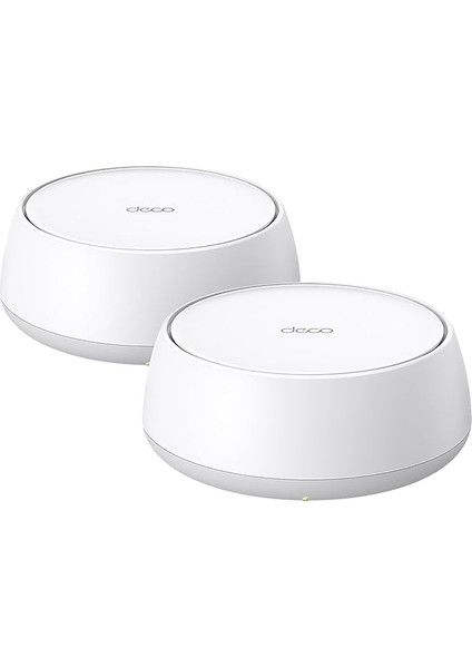 Deco BE25 2-Pack, BE3600 Mbps, 2× 2.5 Gbps Portlar, Aı Destekli Çoklu Işlem Kabiliyeti, 150 Cihaza Kadar Bağlanılabilirlik, Vpn, Wpa3, Dual-Band Wi-Fi 7 Mesh Sistemi