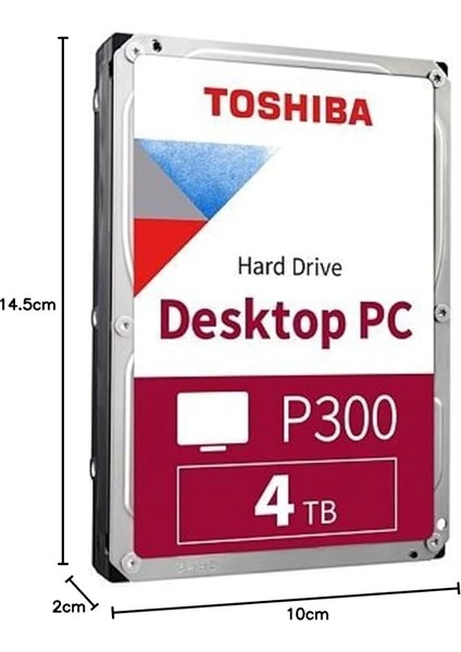P300 HDWD240UZSVA 3.5 Inç 4 Tb 5400 Rpm 128 MB Sata 6.0gb/s fiyatları