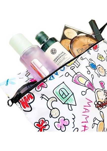 Askılı Family 35X27 cm Su Geçirmez Islak Mayo Kirli Bez Taşıma Torbası Yıkanabilir Çanta Organizer fırsatları