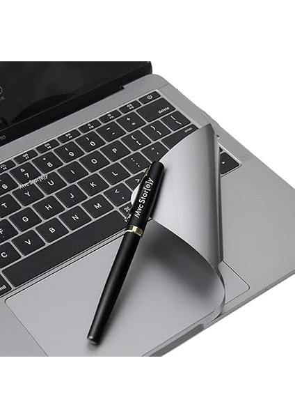Macbook Pro 16 Inç Kılıf Touchpad Sticker Film Koruyucu (2019 Yılı Cihazı) A2141 ile Uyumlu Gri indirimleri