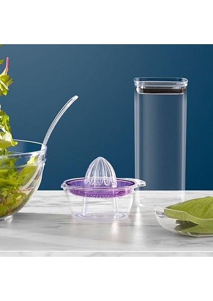 Home Şeffaf Kristal Limon Sıkacağı, Narenciye ve Portakal Sıkma Aparatı, Dayanıklı ve Şık Tasarım, Mutfakta Kolay Kullanım Için Ideal modelleri