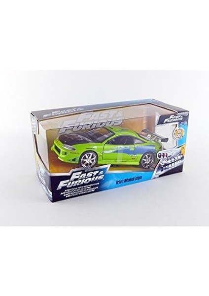 Toys 97603 G Mitsubishi Eclipse – Fast Furious – Ölçek 1/24 – Yeşil indirimleri