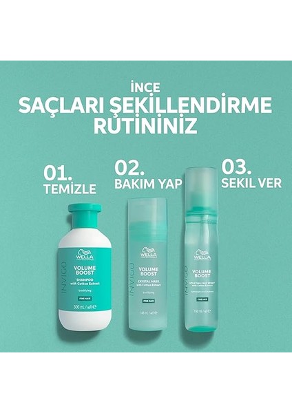 Professionals Invigo Volume Boost Hacim Artırıcı Şampuan 300 ml - Ince Telli Saçlar Için modelleri