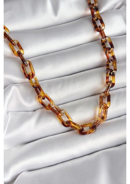 Bfs Leopar Desenli Mika Zincir Kadın Kolye fiyatları