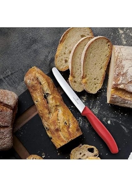 Soyacak ve Sofra Bıçağı Seti, 2 Parça Kırmızı fiyatları