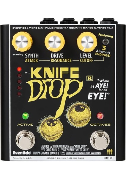 Knife Drop | Sub-Octave Fuzz W/synth Fx
