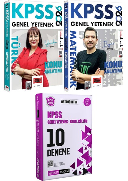 2026 Kpss Türkçe Matematik Konu Anlatımı - 2026 Kpss Ortaöğretim Çözümlü 10 Deneme