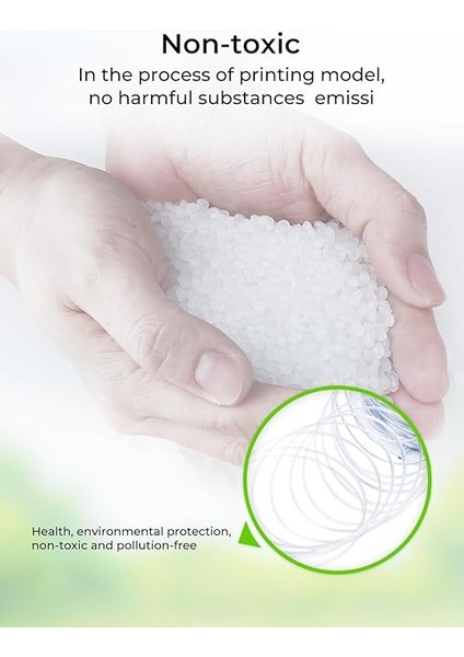 Cr-Abs Filament, Yüksek Dayanıklılık, Zehirsiz, Aşınmaya Dayanıklı, Tüm Creality Fdm Yazıcılar ile Uyumlu, Gri fırsatları