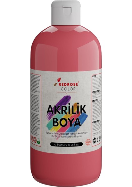 Rose Pembe Akrilik 500 gr