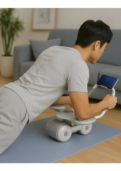 Dijital Ekranlı Çek Bırak - Dirsek Destekli Mekik Aleti - Karın Egzersiz Aleti indirimleri